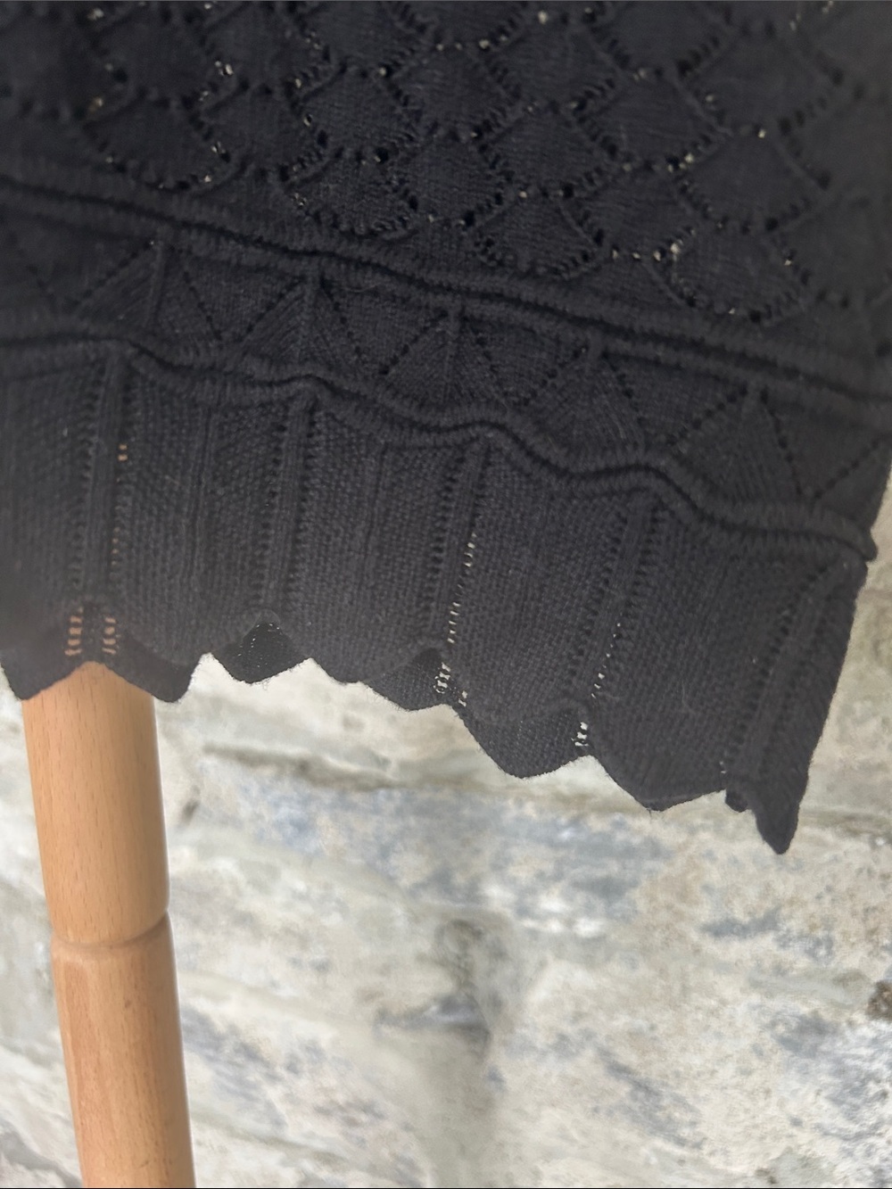 Knit Top with button back - Picture 5 of 8